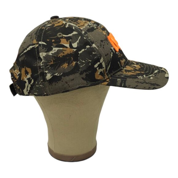NESCO Camo Strapback Hat Trucker Baseball Embroidered 3D Logo Atlanta Cap - Picture 12 of 14